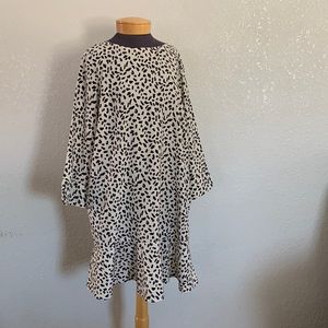 Davi & Dani Large Dalmatian print dress